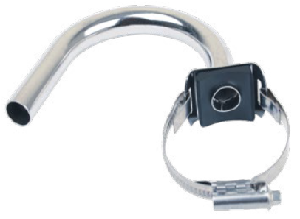 180 ° PASLANMAZ SÜT ÇIKIŞ