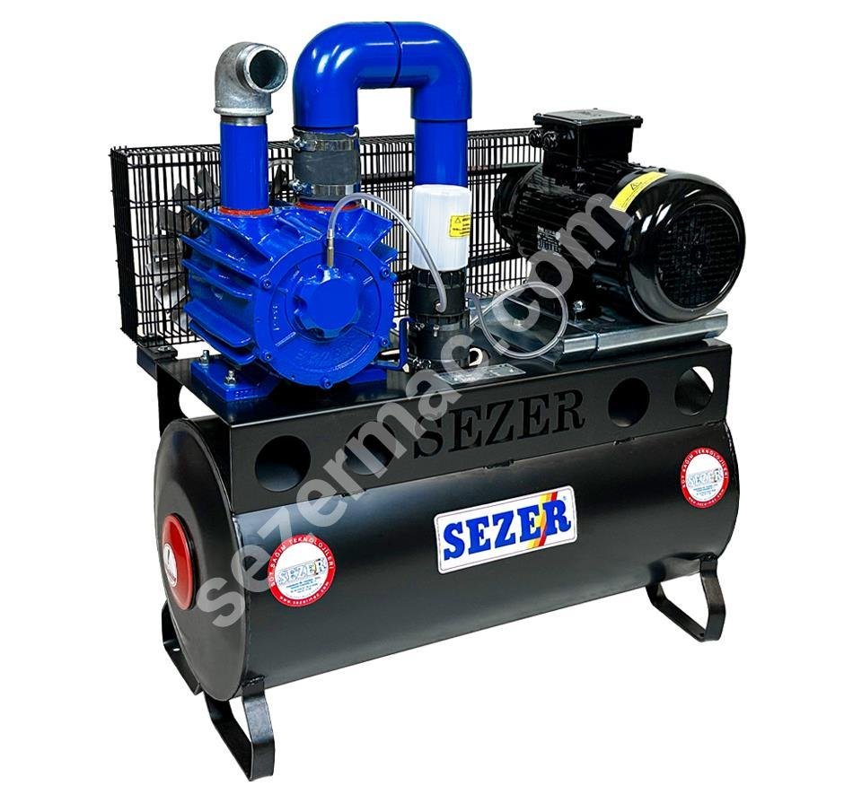 SEZER Yağlı Tip Vakum Pompası (1500 lt/dk.)