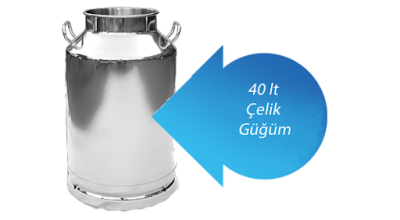 40 LT PASLANMAZ KOVA