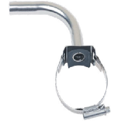 90 ° PASLANMAZ SÜT ÇIKIŞ