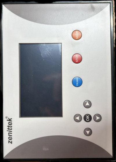 OTOMATİK YIKAMA KUMANDA EKRANI